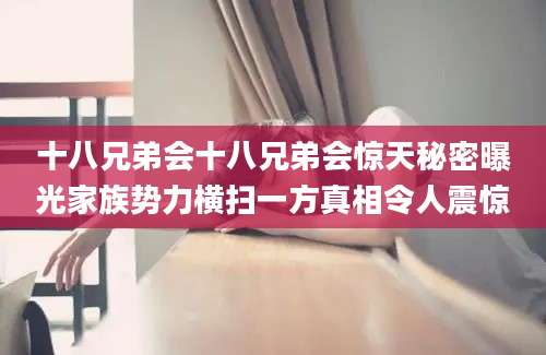 十八兄弟会十八兄弟会惊天秘密曝光家族势力横扫一方真相令人震惊