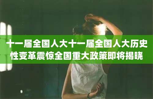 十一届全国人大十一届全国人大历史性变革震惊全国重大政策即将揭晓