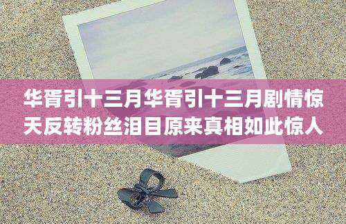华胥引十三月华胥引十三月剧情惊天反转粉丝泪目原来真相如此惊人