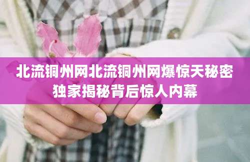 北流铜州网北流铜州网爆惊天秘密独家揭秘背后惊人内幕