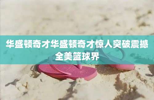 华盛顿奇才华盛顿奇才惊人突破震撼全美篮球界