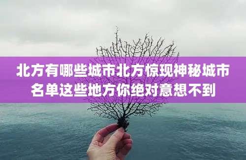 北方有哪些城市北方惊现神秘城市名单这些地方你绝对意想不到