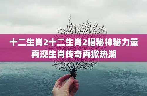 十二生肖2十二生肖2揭秘神秘力量再现生肖传奇再掀热潮