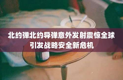 北约弹北约导弹意外发射震惊全球引发战略安全新危机